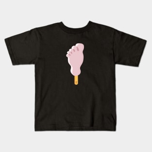 Funny Feet Ice Lolly Kids T-Shirt